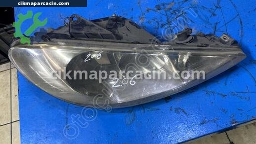 Peugeot 206 Sağ Ön Far çıkma parça