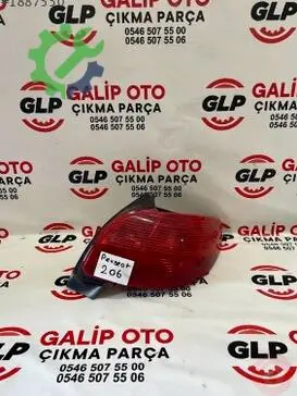 Peugeot 206 Sağ Arka Stop çıkma parça