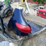 Peugeot 206 sol arka çamurluk kesme orjinal çıkma