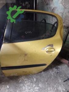 Peugeot 206 Orijinal Çıkma Sol Arka Kapı
