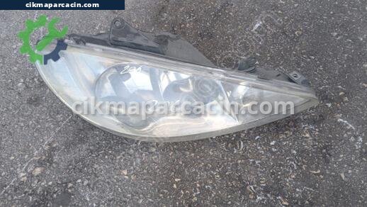 Peugeot 206 Sol Ön Far çıkma parça