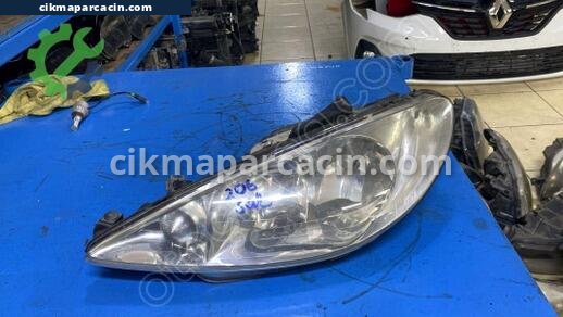 Peugeot 206 Sol Ön Far çıkma parça