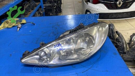 Peugeot 206 Sol Ön Far çıkma parça