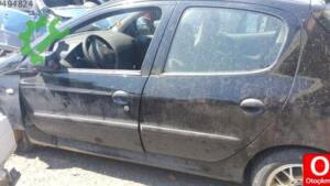 Peugeot 206+ sol ön kapı orjinal çıkma