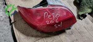 Peugeot 206 Orijinal Çıkma Sol Stop