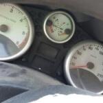 Peugeot 207 gösterge saati orjinal çıkma