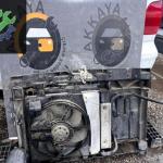 Peugeot 207 Radyatör Fan Panel Set Benzinli Orjinal Çıkma