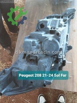 Peugeot 208 Sol Ön Far 21-24 çıkma parça
