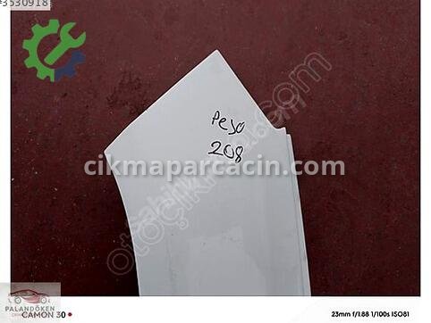 Peugeot 208 Çamurluk çıkma parça