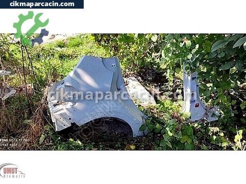 Peugeot 208 Sağ Arka Çamurluk çıkma parça
