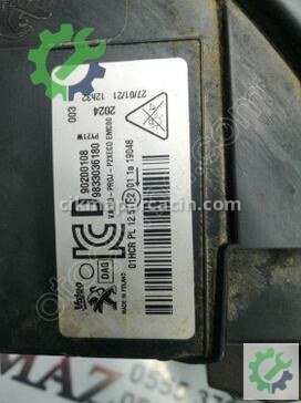 Peugeot 208 LED Far 90200108 çıkma parça