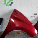 Peugeot 208 Sağ Ön Çamurluk Kırmızı Hatasız Orjinal Çıkma