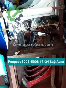 Peugeot 3008 Sağ Dış Ayna 3008-5008 çıkma parça