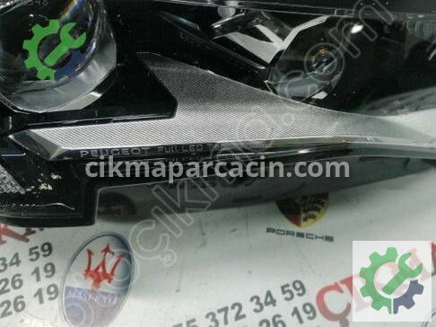 Peugeot 3008 Sağ Ön Far 89914260 çıkma parça
