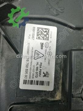 Peugeot 3008 LED Far 1675889580 çıkma parça