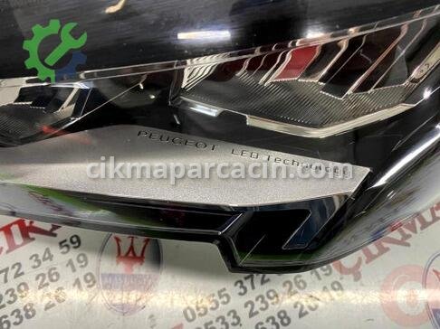 Peugeot 3008 LED Far 89914773 çıkma parça