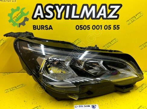 Peugeot 3008 Sağ Ön Far çıkma parça