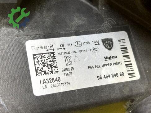 Peugeot 3008 Gündüz Ledi 9840873180 çıkma parça