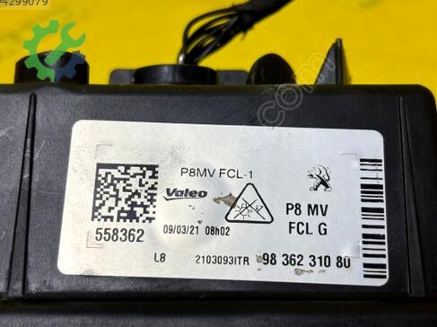 Peugeot 3008 Sol Sis Farı 9836231080 çıkma parça