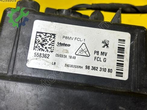 Peugeot 3008 Sol Sis Farı 9836230980 çıkma parça