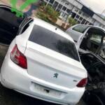 PEUGEOT 301 ARKA ÇAMURLUK ORJİNAL ÇIKMA BEYAZ