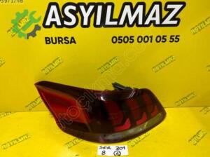 PEUGEOT 301 SOL ARKA STOP LAMBASI SIFIR 2017-2020