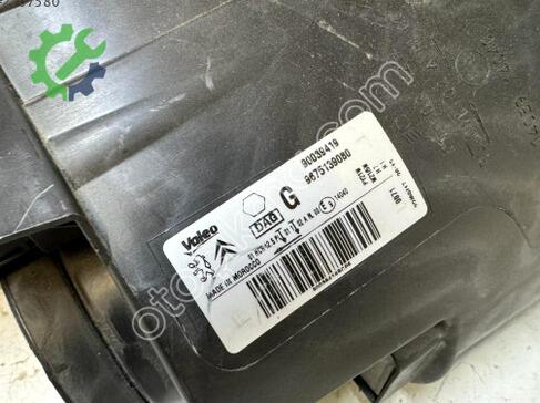 Peugeot 301 Sol Ön Far 9675139080 çıkma parça
