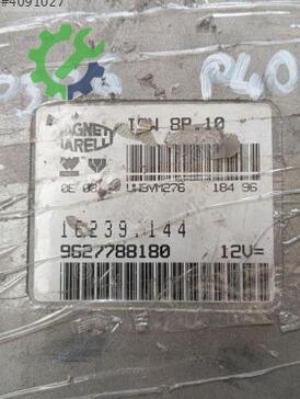 Peugeot 306 Motor Beyni 9627788180 çıkma parça