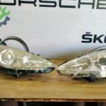 PEUGEOT 307 İÇİN ÇIKMA MERCEKLİ SAĞ-SOL FAR SETİ