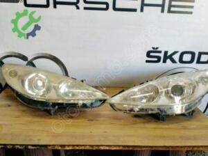 PEUGEOT 307 İÇİN ÇIKMA MERCEKLİ SAĞ-SOL FAR SETİ