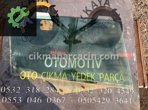 Peugeot 307 Sağ Arka Kapı Camı çıkma parça