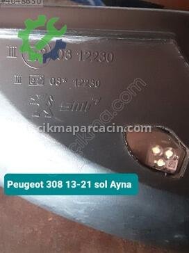 Peugeot 308 Sol Dış Ayna 13-21 çıkma parça