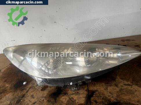 Peugeot 308 Sağ Ön Far çıkma parça