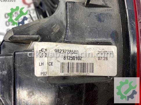 Peugeot 308 Sol Arka Stop 9823728680 çıkma parça