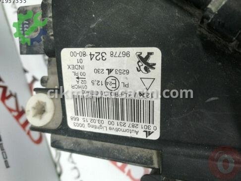 Peugeot 308 LED Far 96778324 çıkma parça