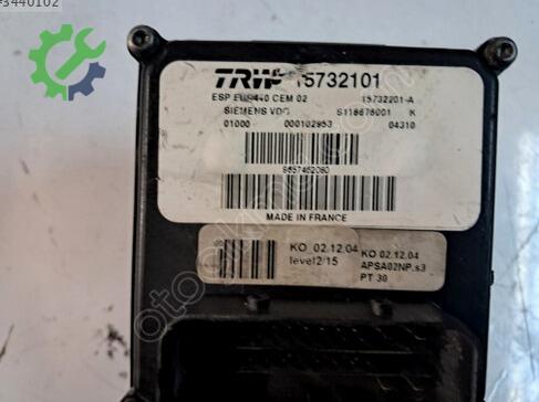 Peugeot 407 ABS Beyni (Modül) 15732201-A çıkma parça