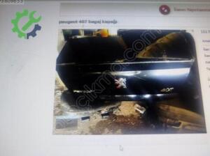 Peugeot 407 bagaj kapağı