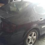 Peugeot 407 sağ arka çamurluk kesme orjinal çıkma