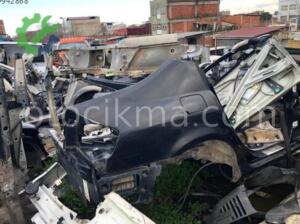 Peugeot 407 Sağ Arka Çamurluk siyah hatasız orjinal çıkma