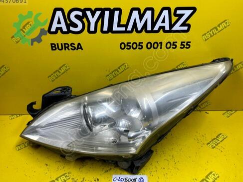 Peugeot 5008 Sol Ön Far çıkma parça
