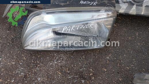 Peugeot Partner Sol Ön Far çıkma parça