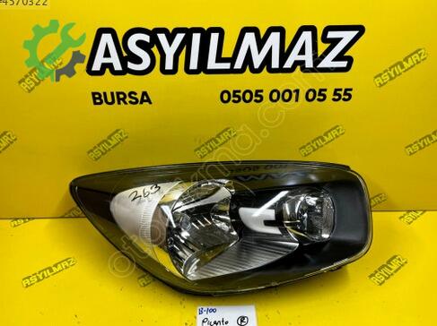 Kia Picanto Sağ Ön Far çıkma parça