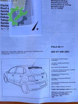 Volkswagen Polo Arka Cam 6R0071646GRU çıkma parça