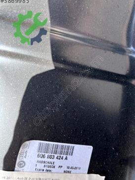 Volkswagen Polo Çamurluk Sacı 6Q6803424A çıkma parça