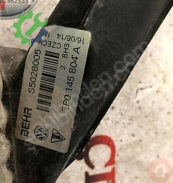 Porsche Cayenne Turbo Radyatörü 7P0145804A çıkma parça