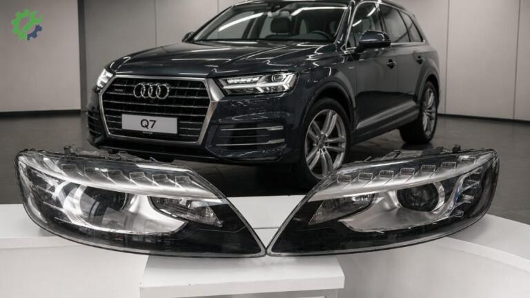 Audi Q7 LED Far çıkma parça