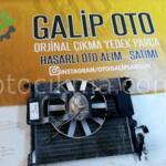 Renault 19 Radyatör takımı hatasız orjinal çıkma