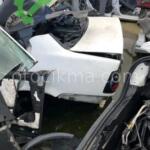Renault 19 Sol arka çamurluk beyaz hatasız orjinal çıkma