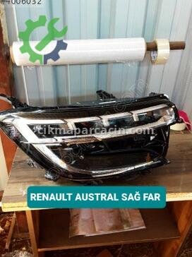 Renault Austral Sağ Ön Far çıkma parça