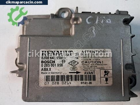 Renault Clio Airbag Beyni (SRS) çıkma parça